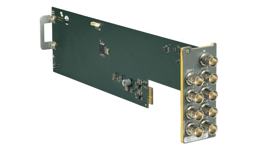New Series 5000 12G-SDI 1×8 Distribution Amplifier